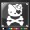 Hello Kitty Pirate Crossbones Ver.2 Decal